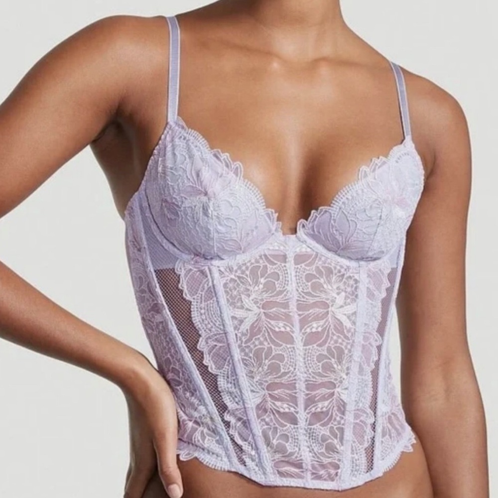 Victorias Secret Luxe Iris Corset - Picture 2 of 11